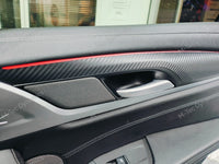 BMW F97 X3M COMPETITION INTERIOR TRIM SET WRAPPING SERVICE - 3D MATT CARBON