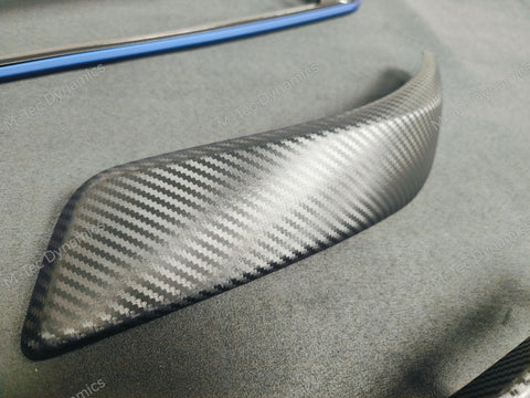 BMW F22 COUPE LCI-2 INTERIOR TRIM SET - 3D CARBON / BLUE ACCENT