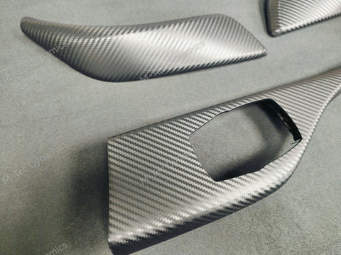 BMW F22 COUPE LCI-2 INTERIOR TRIM SET - 3D CARBON / BLUE ACCENT