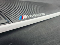 BMW F21 F22 INTERIOR TRIM SET - 3D CARBON / WHITE ACCENT