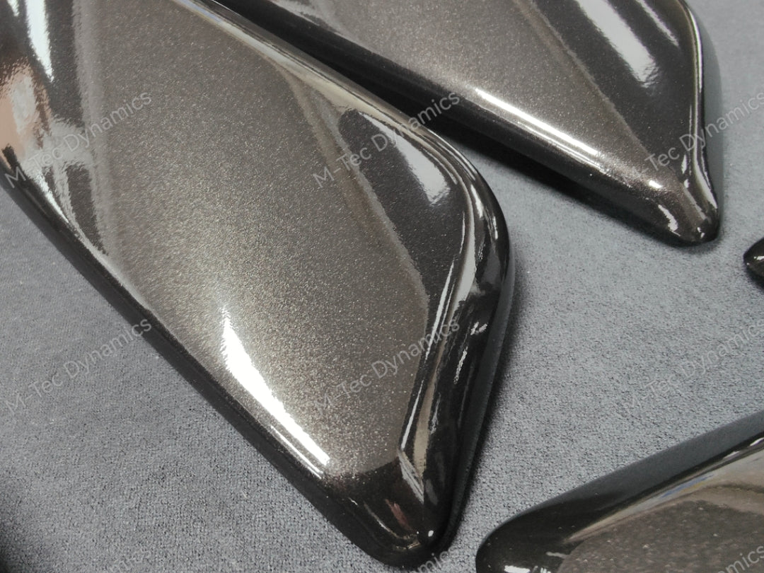 BMW F20 INTERIOR TRIM SET - METALLIC BLACK / GLOSS BLACK ACCENT