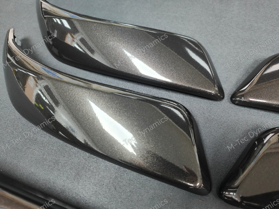 BMW F20 INTERIOR TRIM SET - METALLIC BLACK / GLOSS BLACK ACCENT