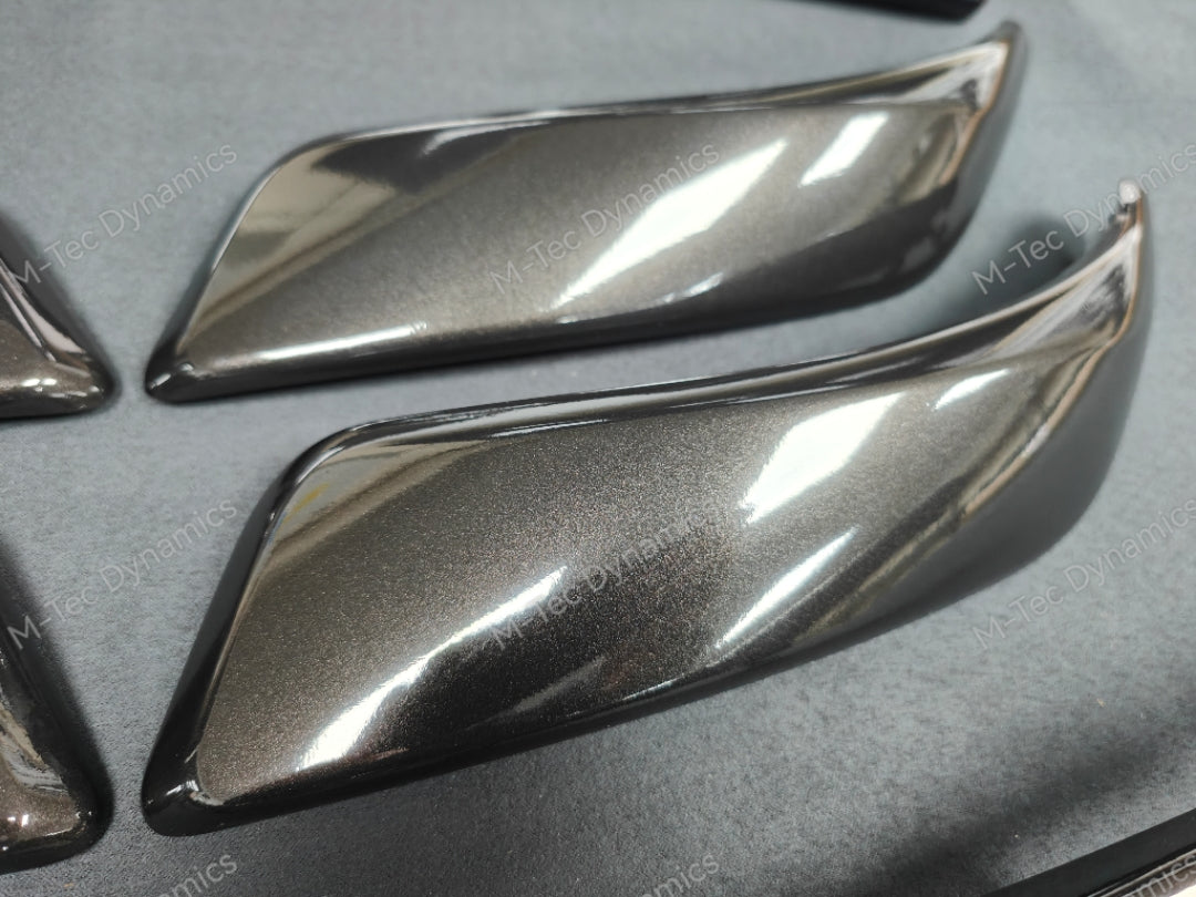 BMW F20 INTERIOR TRIM SET - METALLIC BLACK / GLOSS BLACK ACCENT