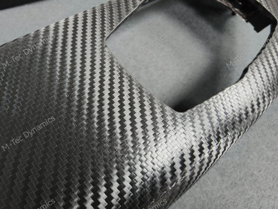 BMW F21 F22 INTERIOR TRIM SET - TEXTURED CARBON / BLUE ACCENT