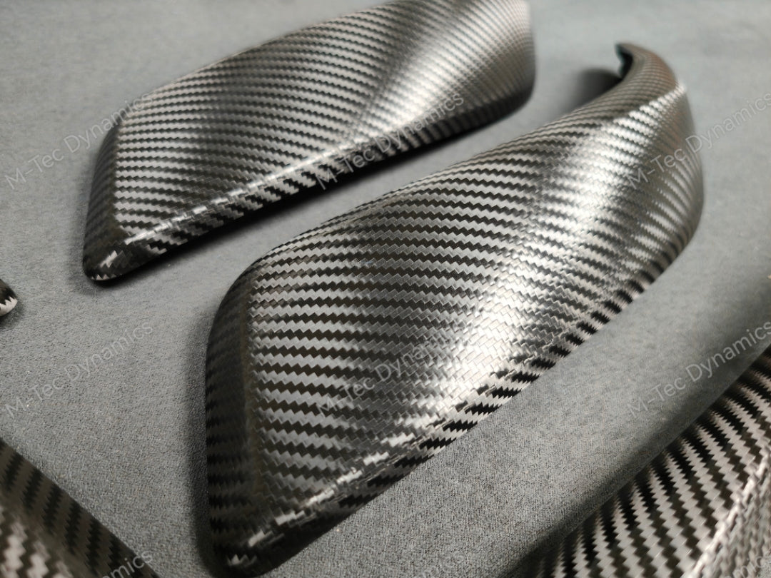 BMW F20 INTERIOR TRIM SET - TEXTURED CARBON / BLUE ACCENT