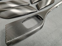 BMW F20 INTERIOR TRIM SET - TEXTURED CARBON / BLUE ACCENT