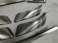 BMW F20 INTERIOR TRIM SET - TEXTURED CARBON / GLOSS BLACK ACCENT