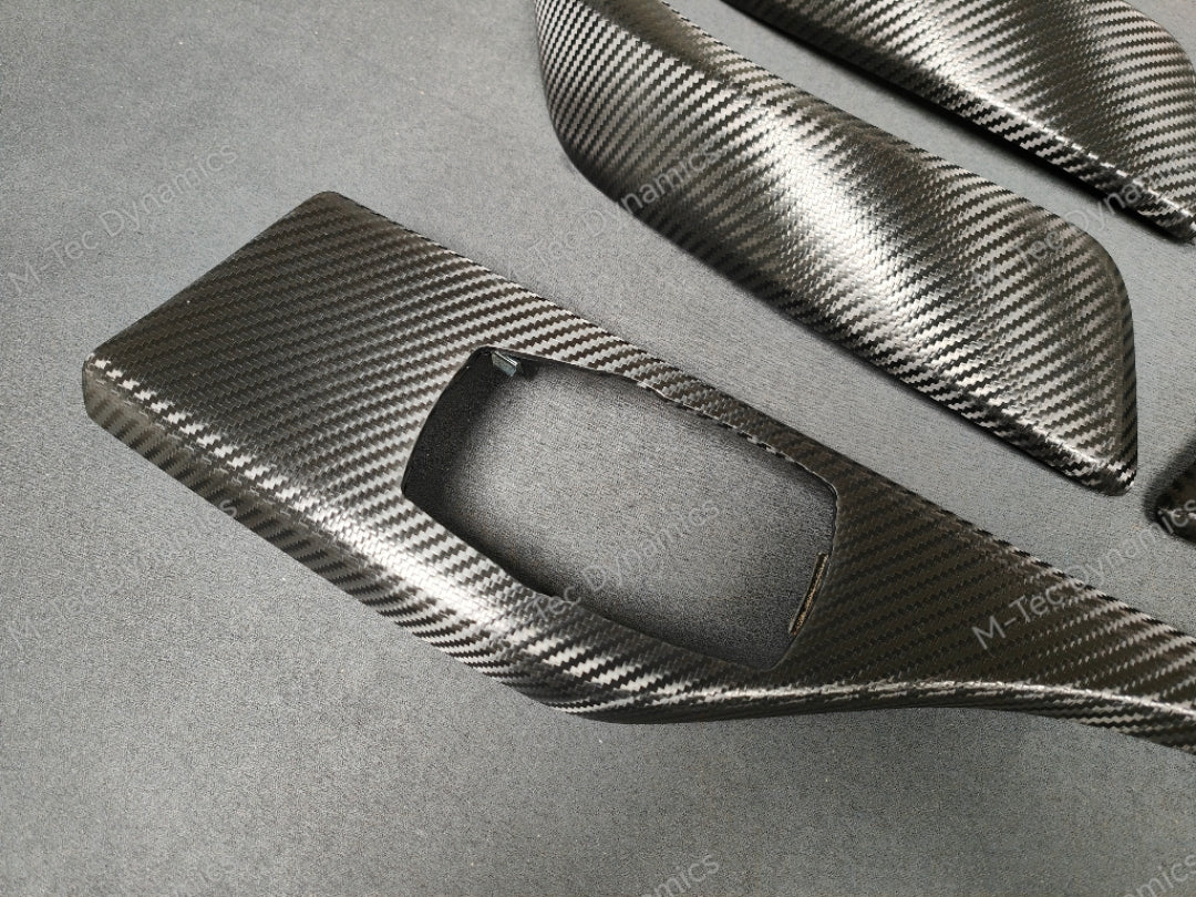 BMW F20 INTERIOR TRIM SET - TEXTURED CARBON / GLOSS BLACK ACCENT