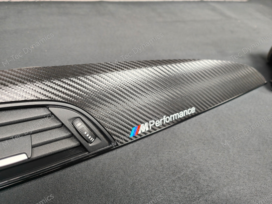 BMW F20 INTERIOR TRIM SET - TEXTURED CARBON / GLOSS BLACK ACCENT