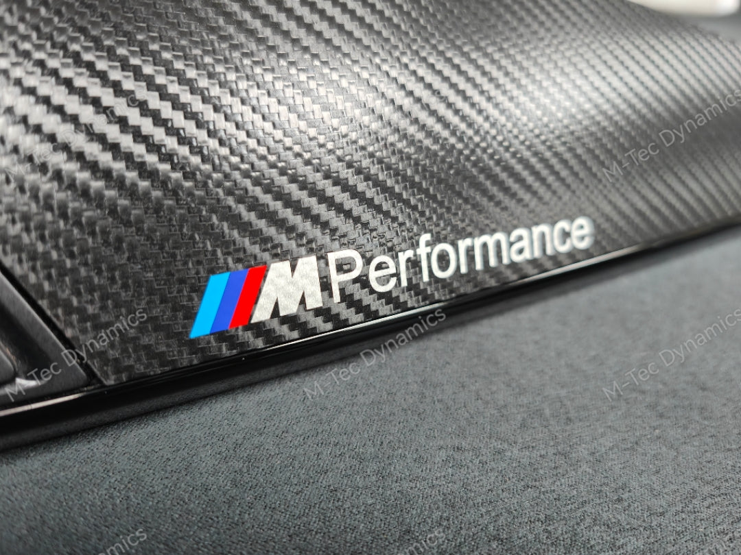 BMW F20 INTERIOR TRIM SET - TEXTURED CARBON / GLOSS BLACK ACCENT
