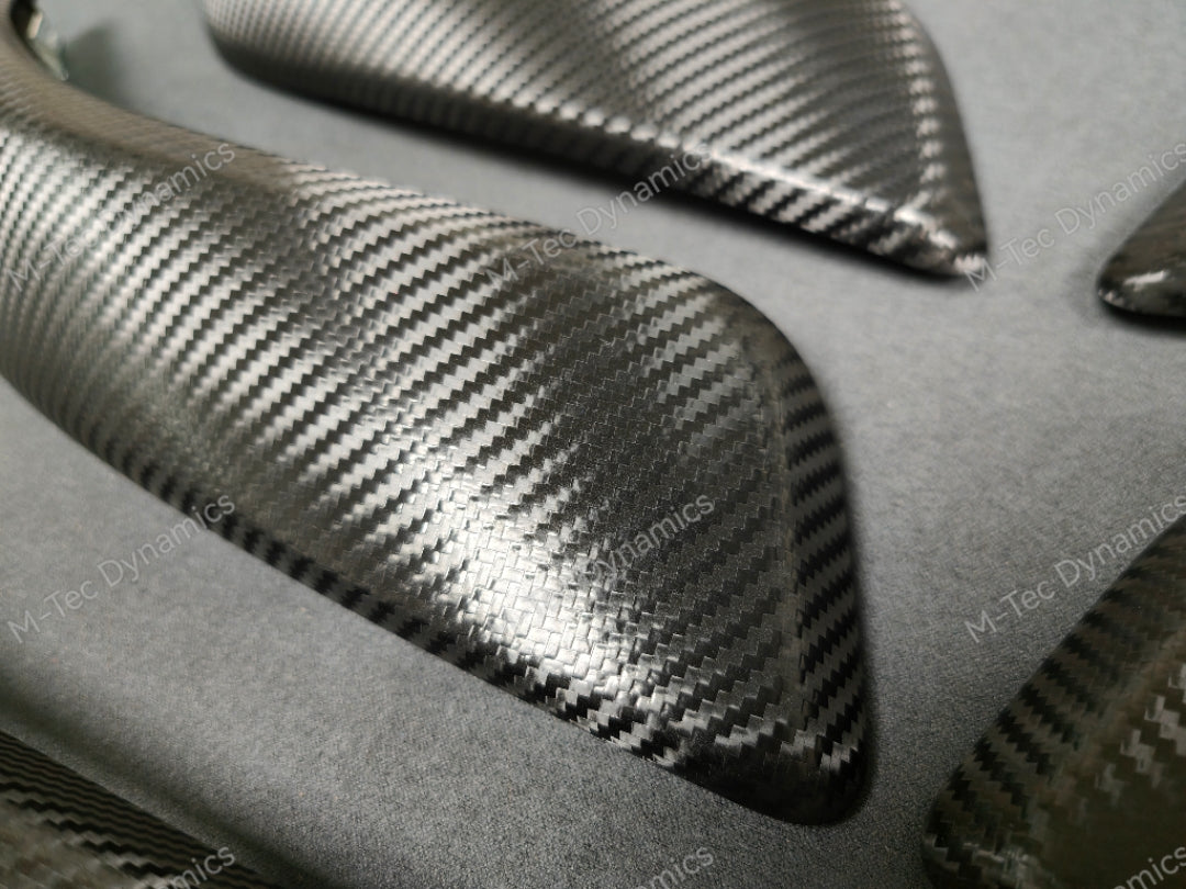 BMW F20 INTERIOR TRIM SET - TEXTURED CARBON / GLOSS BLACK ACCENT