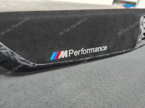 BMW F20 LCI-2 INTERIOR TRIM SET - GLOSS FORGED CARBON / ALCANTARA STYLE (MTD-FC)