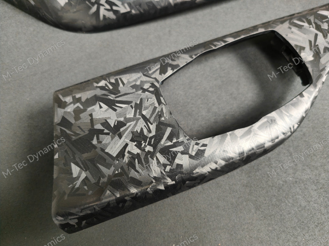 BMW F20 LCI-2 INTERIOR TRIM SET - GLOSS FORGED CARBON / ALCANTARA STYLE