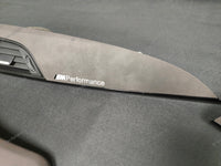 BMW F2X INTERIOR TRIM SET - ALCANTARA LOOK VINYL / GLOSS BLACK ACCENT F20 F21 F22 (MP)