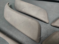 BMW F2X INTERIOR TRIM SET - ALCANTARA LOOK VINYL / GLOSS BLACK ACCENT F20 F21 F22 (MP)
