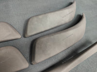 BMW F2X INTERIOR TRIM SET - ALCANTARA LOOK VINYL / GLOSS BLACK ACCENT F20 F21 F22 (MP)