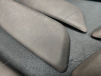 BMW F2X INTERIOR TRIM SET - ALCANTARA LOOK VINYL / GLOSS BLACK ACCENT F20 F21 F22 (MP)