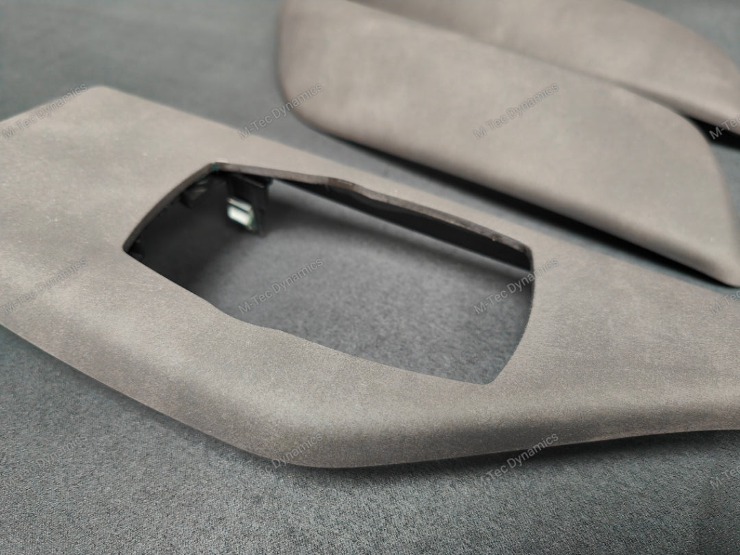 BMW F2X INTERIOR TRIM SET - ALCANTARA LOOK VINYL / GLOSS BLACK ACCENT F20 F21 F22 (MP)