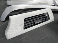 BMW E90 / E91 INTERIOR TRIM SET - SILVER BRUSHED ALUMINIUM