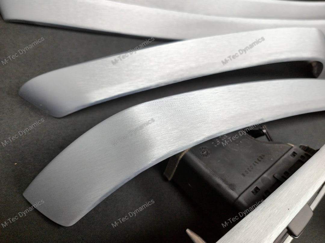 BMW E90 / E91 INTERIOR TRIM SET - SILVER BRUSHED ALUMINIUM