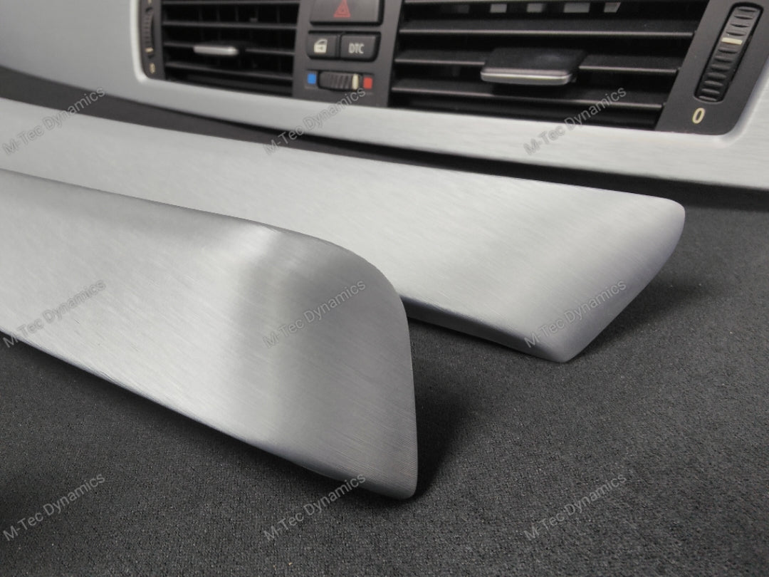 BMW E90 / E91 INTERIOR TRIM SET - SILVER BRUSHED ALUMINIUM