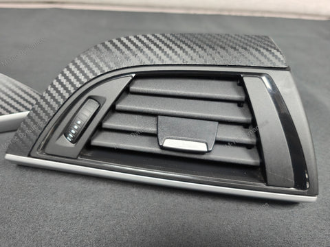 BMW F20 INTERIOR TRIM SET - 3D CARBON / SILVER ACCENT (#22)