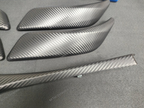 BMW F20 INTERIOR TRIM SET - 3D CARBON / BLUE ACCENT (#23)