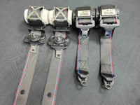 BMW 4-SERIES F32 / F82 M4 COUPE COMPETITION FRONT & REAR SEAT BELT SET (SALE)