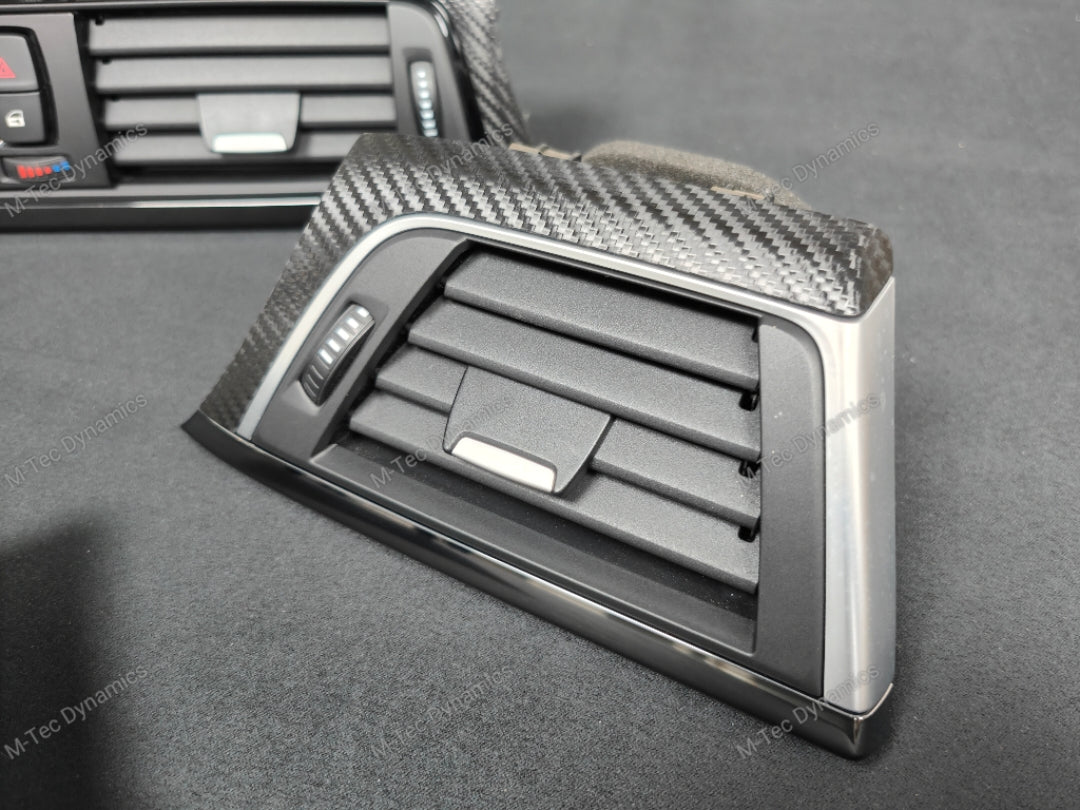 BMW F32 COUPE INTERIOR TRIM SET - TEXTURED CARBON / SHADOW ACCENT