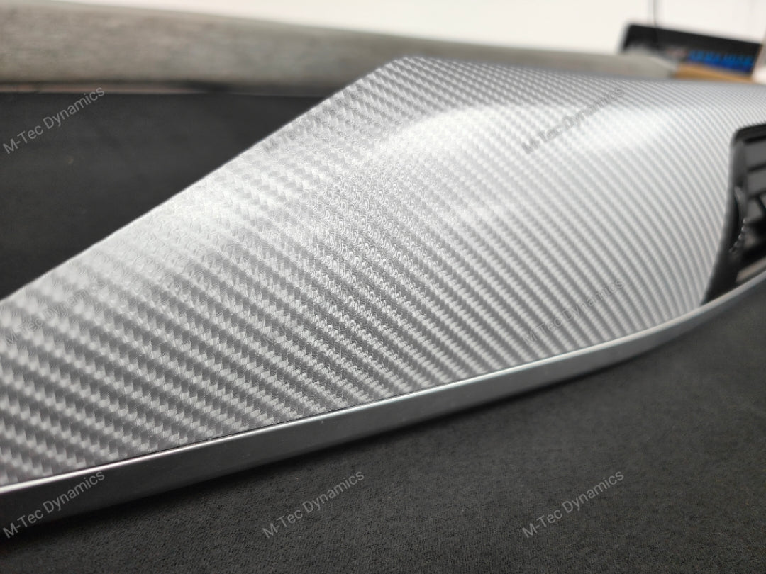 BMW F30 F31 F36 LCI INTERIOR TRIM SET - 4D SILVER CARBON / SILVER ACCENT