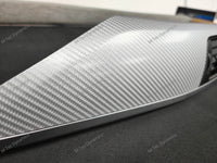 BMW F30 F31 F36 LCI INTERIOR TRIM SET - 4D SILVER CARBON / SILVER ACCENT