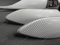 BMW F30 F31 F36 LCI INTERIOR TRIM SET - 4D SILVER CARBON / SILVER ACCENT