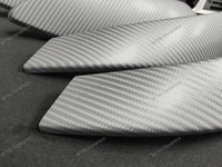 BMW F30 F31 F36 LCI INTERIOR TRIM SET - 4D SILVER CARBON / SILVER ACCENT