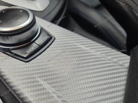 WRAPPING SERVICE - BMW F3X INTERIOR TRIM SET - 4D SILVER CARBON (F30 F31 F32 F33 F36)