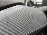 WRAPPING SERVICE - BMW F3X INTERIOR TRIM SET - 4D SILVER CARBON (F30 F31 F32 F33 F36)
