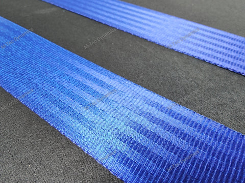 BMW 4-SERIES F32 / F82 M4 COUPE BLUE FRONT SEAT BELT SET