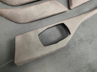BMW F2X INTERIOR TRIM SET - ALCANTARA LOOK VINYL / GLOSS BLACK ACCENT F20 F21 F22