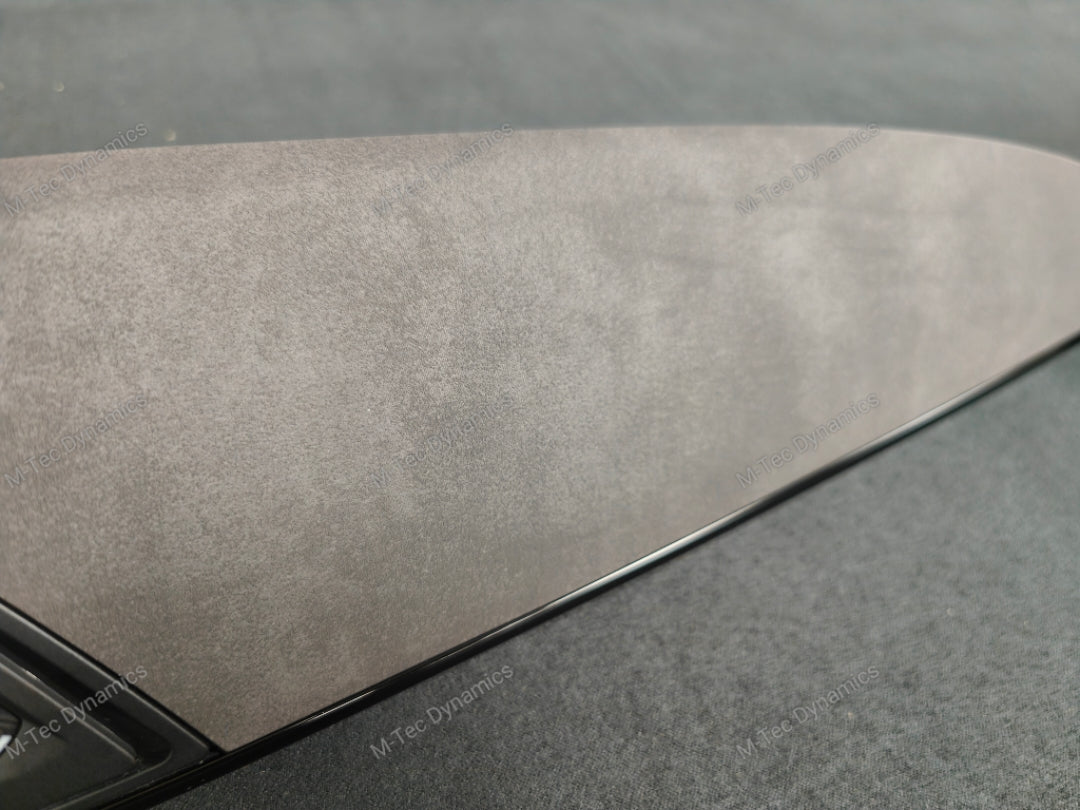 BMW F2X INTERIOR TRIM SET - ALCANTARA LOOK VINYL / GLOSS BLACK ACCENT F20 F21 F22
