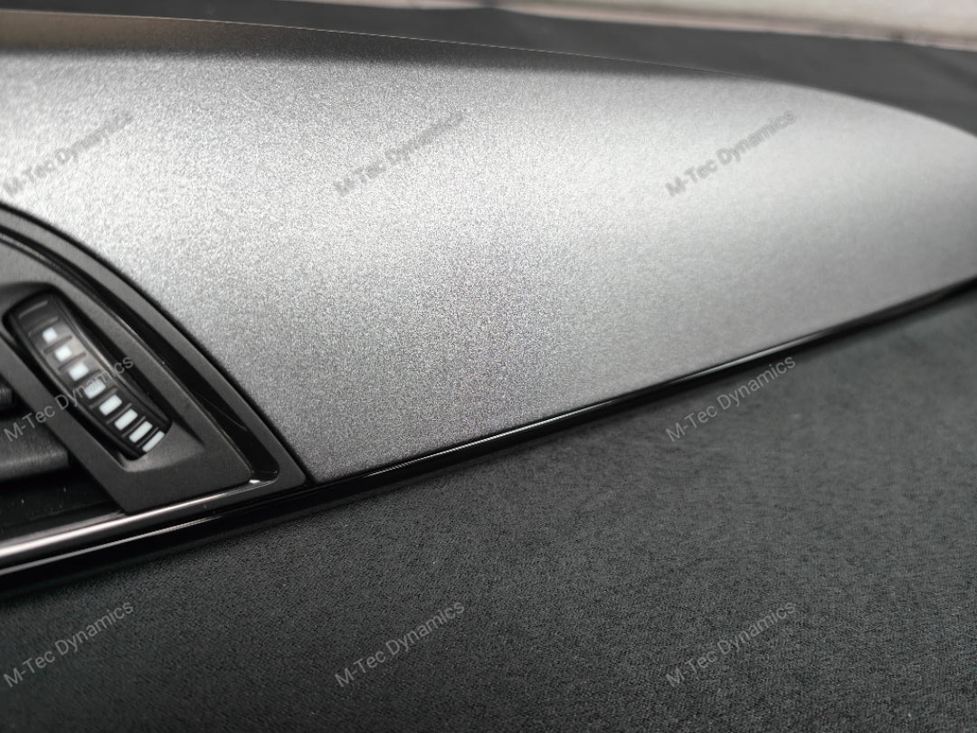BMW F20 F21 F22 INTERIOR TRIM SET - SHADOW GREY / GLOSS BLACK ACCENT