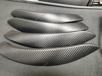 BMW F30 F31 F36 F80 LCI INTERIOR TRIM SET - 3D CARBON / SILVER ACCENT