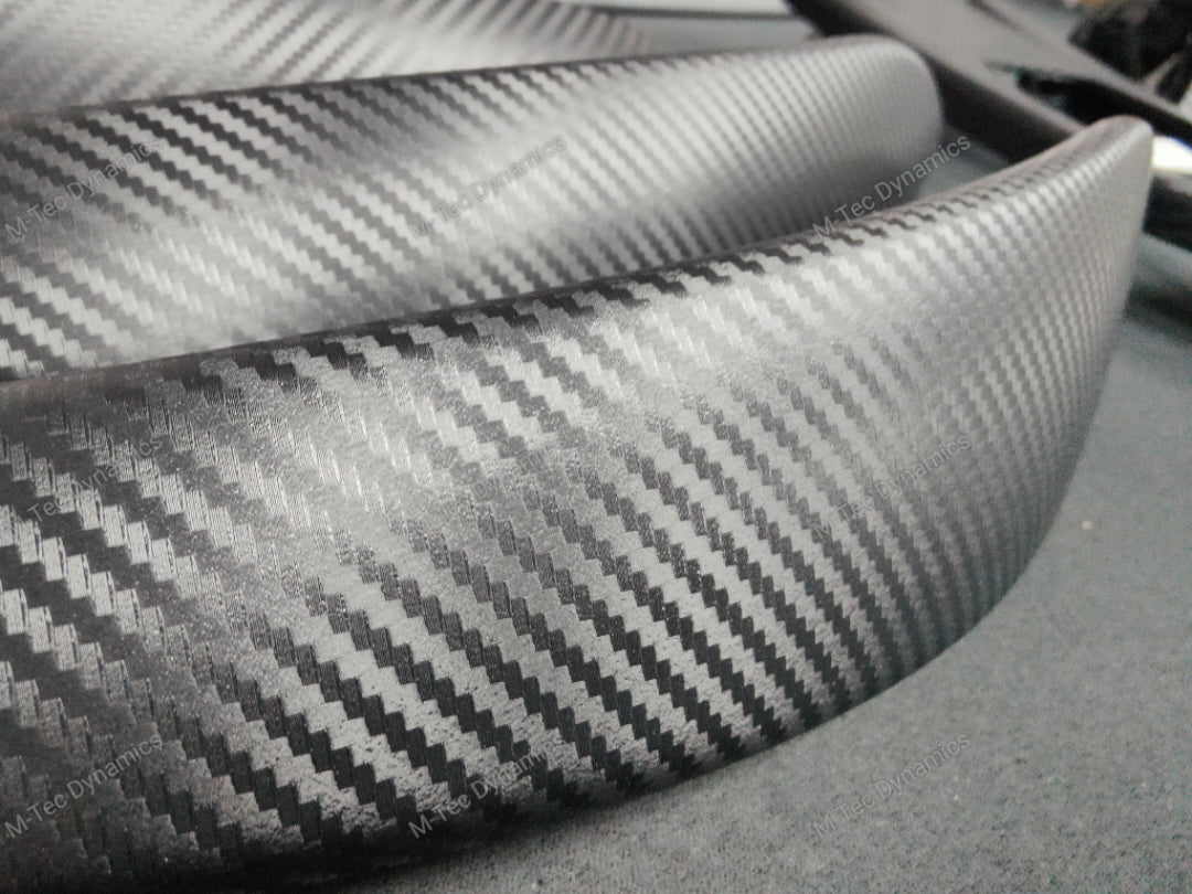 BMW F30 F31 F36 F80 LCI INTERIOR TRIM SET - 3D CARBON / SILVER ACCENT