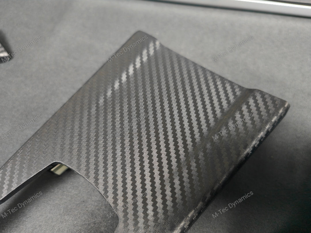 BMW F30 F31 F36 F80 LCI INTERIOR TRIM SET - 3D CARBON / SILVER ACCENT