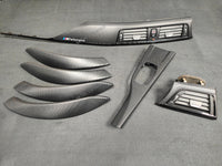 BMW F30 F31 F36 INTERIOR TRIM SET - 3D CARBON / BLACK ACCENT