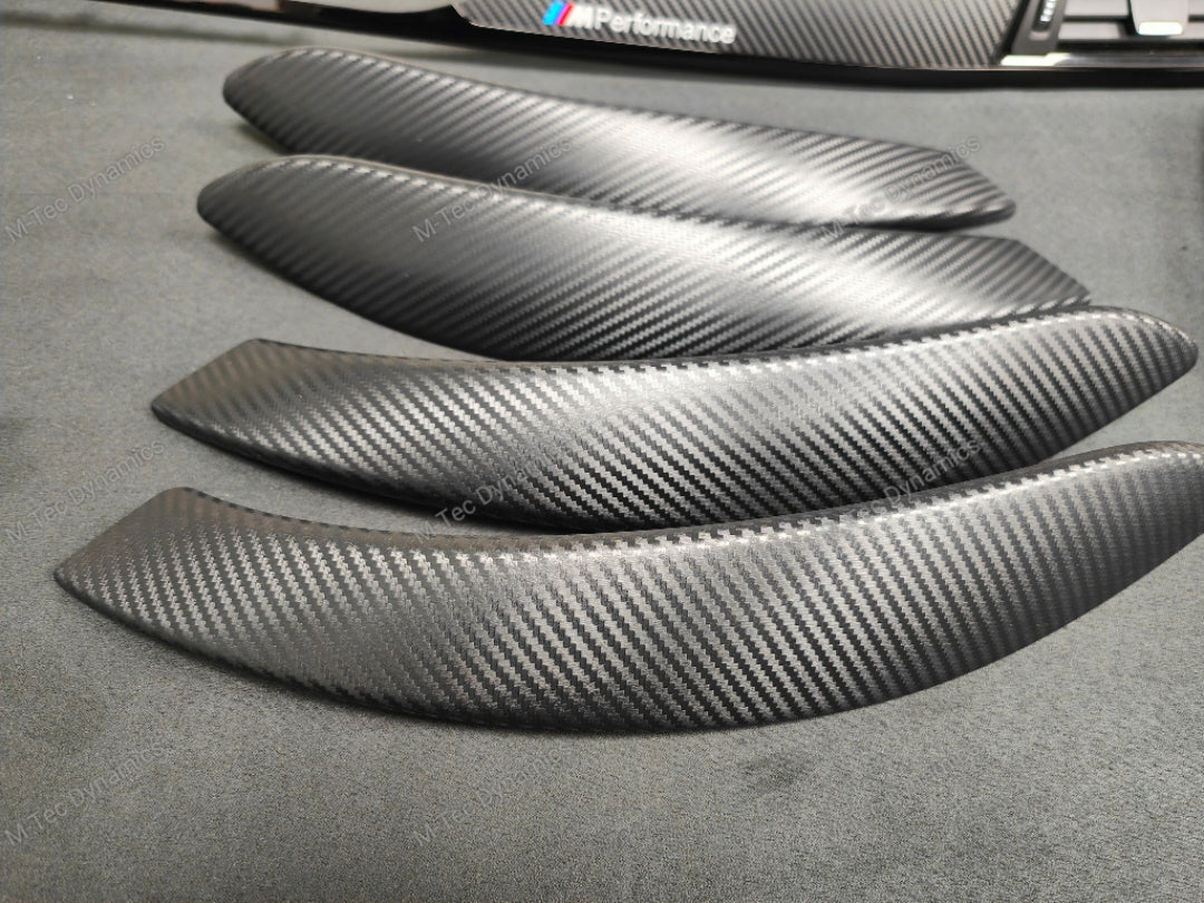 BMW F30 F31 F36 INTERIOR TRIM SET - 3D CARBON / BLACK ACCENT