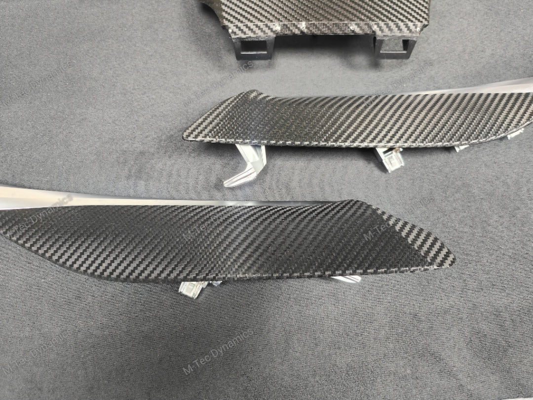 BMW G22 / G26 GC INTERIOR TRIM SET - TEXTURED BLACK CARBON (MTD-TEX)