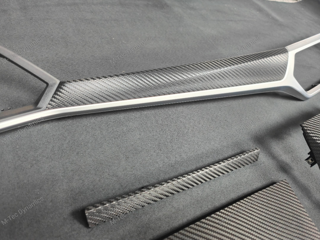 BMW G22 / G26 GC INTERIOR TRIM SET - TEXTURED BLACK CARBON (MTD-TEX)