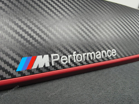 BMW F20 INTERIOR TRIM SET - 3D CARBON / MATT RED ACCENT (#32)