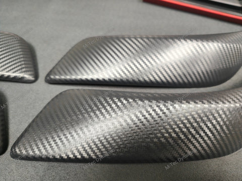 BMW F20 INTERIOR TRIM SET - 3D CARBON / MATT RED ACCENT (#32)