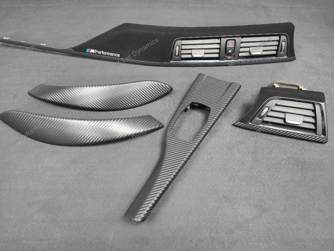 BMW F32 COUPE INTERIOR TRIM SET - PERFORMANCE STYLE / 3D CARBON