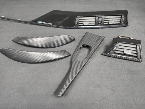 BMW F32 COUPE PERFORMANCE STYLE INTERIOR TRIM SET - 3D CARBON